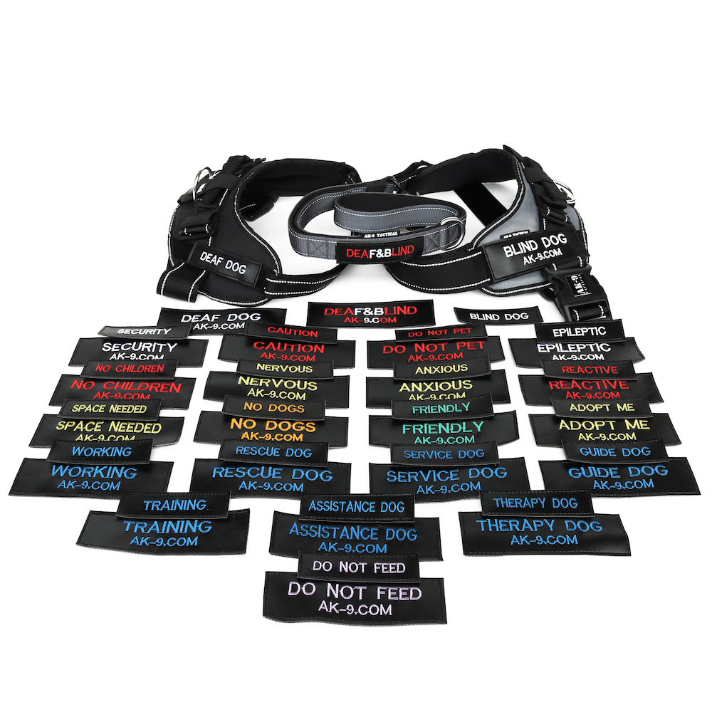 ak-9-patch-both-sizes-all-patches-harnesses-lead.jpg Pair of Patches for Harness or Lead - Image 1